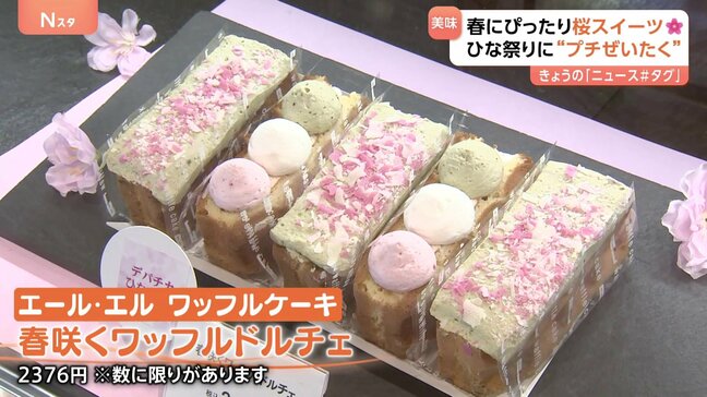 春にぴったり!ひな祭り&桜スイーツ盛りだくさん!「さくらフェス」で春の気分を満喫|TBS NEWS DIG