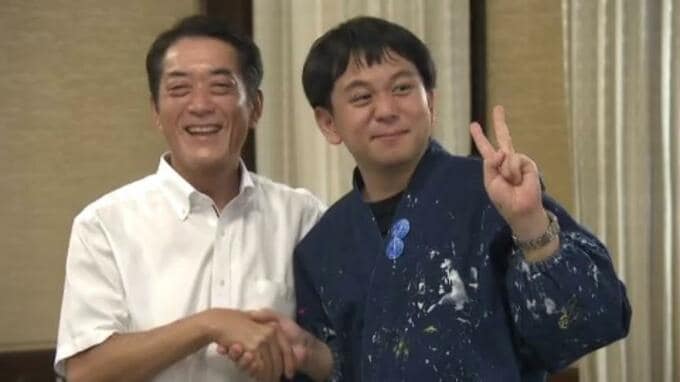 「笑顔、元気になってほしい」 映画『新居浜ひかり物語 青いライオン』公開へ  自閉症のアーティスト、石村嘉成さんが知事訪問 愛媛　|　愛媛のニュース - Nスタえひめ｜あいテレビは6チャンネル