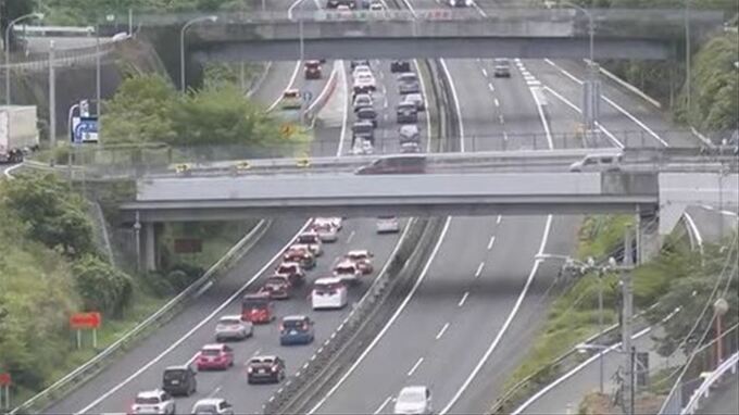 中央道・上り線で渋滞　小仏トンネル付近を先頭に22kmなど【15日午後５時半現在】|TBS NEWS DIG