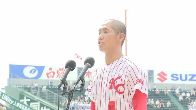 「追いかけ続ける勇気さえあれば、夢は必ずかなう」夏の甲子園開幕、高知中央が夢の舞台に（選手宣誓全文あり）|TBS NEWS DIG