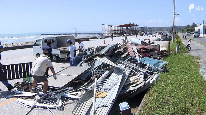 「早く普段の生活に戻りたい」暑さの中での復旧作業 竜巻被害の牧之原市、住民を悩ます課題=静岡|TBS NEWS DIG