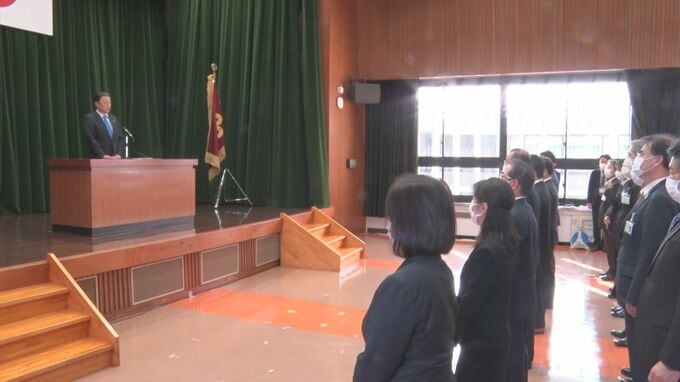 小学校で新学期がスタート!島根県庁では、新年迎えて9日目に「仕事始め式」 時期をずらす理由は、「働き方改革」|TBS NEWS DIG