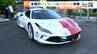 価格4000万円のフェラーリがキャンバスに！？宮城県立こども病院で子どもたちが特別な体験「病気と闘う子どもたちに笑顔を」　|　宮城のニュース│tbc NEWS│tbc東北放送