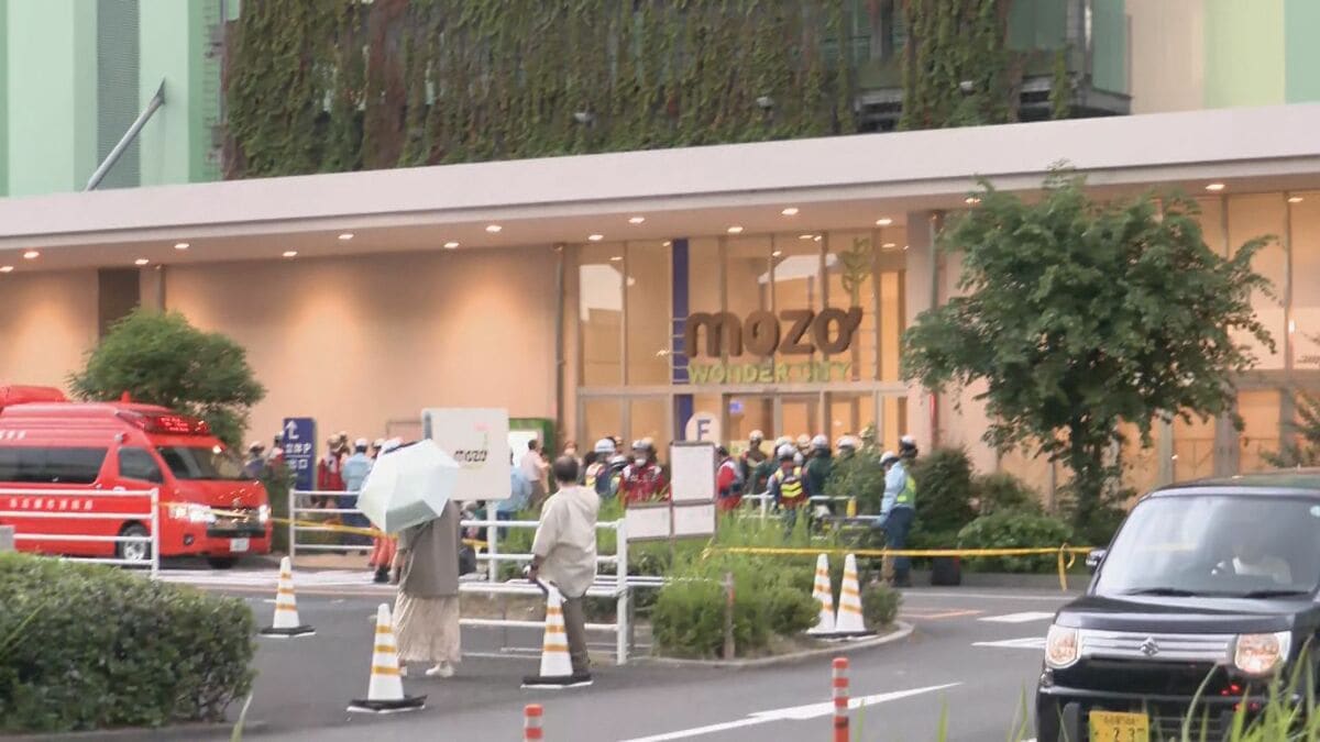 【速報】ショッピングモール mozoワンダーシティで複数の人が異臭を訴え消防や救急が対応 名古屋･西区