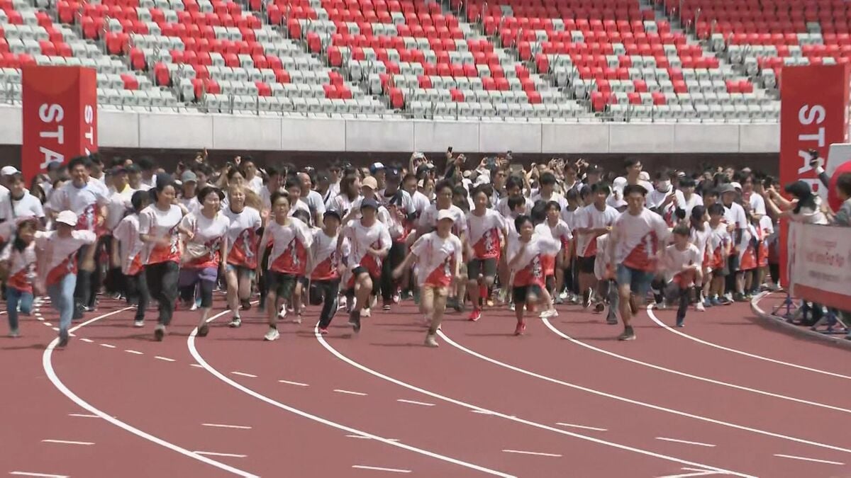 “アジア大会のメイン会場” 名古屋市瑞穂公園陸上競技場の完成記念式典 元グランパスの“ピクシー”ことストイコビッチ氏も完成祝う