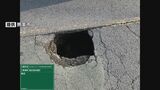 熊本市西区の国道501号で道路陥没　一時交通規制も現在は解除　午後に調査し本格復旧へ　|　熊本のニュース｜RKK NEWS｜RKK熊本放送
