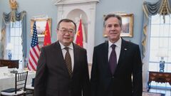 ブリンケン国務長官　中国共産党幹部と会談　「台湾海峡の平和と安定」維持を強調　| TBS CROSS DIG with Bloomberg