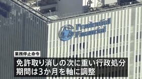 プルデンシャル生命に一部業務停止命令を検討 金融庁 期間は3か月を軸に調整|TBS NEWS DIG