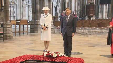 外国　ウエストミンスター寺院　大型　メダル？ シニア夫婦欧州旅～思い出重ねる三度目のイギリス&ベルギー&ちょこっと