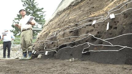 弘前城周辺に縄文時代の集落跡を示す「盛土遺構」 2400～2600年前の