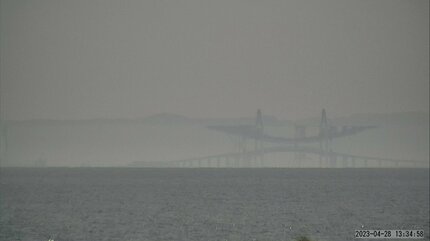 蜃気楼が出現…発電所の煙突が伸びた！今シーズン最高のBランクを観測
