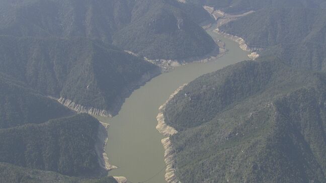 宇連ダムの貯水率 約4か月ぶりに20％超 深刻な水不足に愛知県知事から“田植え延期要請”も… 豊橋市では“節水しながらコメ作り”|TBS NEWS DIG