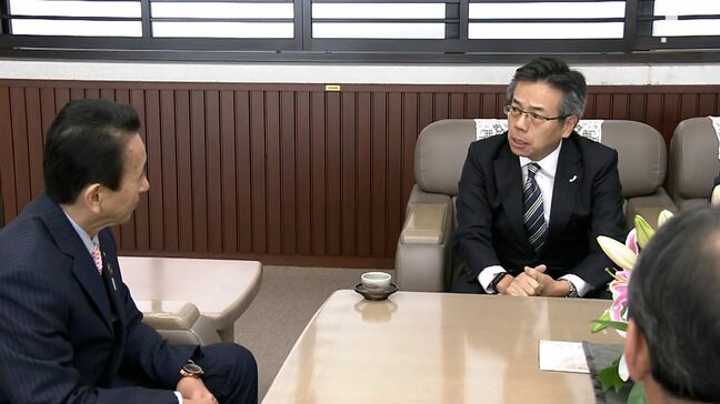 「一つの節目、直接報告したくて」中部電力 林欣吾社長 浜岡原発防波壁かさ上げを鈴木康友知事に報告＝静岡|TBS NEWS DIG