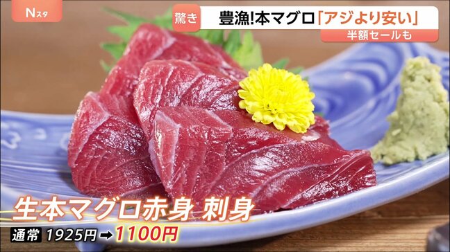 本マグロが「アジより安い!」 半額セール続々!「本当に脂がのっていておいしい」|TBS NEWS DIG