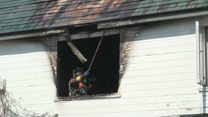 【速報】平川市で火事　女性２人搬送も意識あり　青森県には乾燥注意報|TBS NEWS DIG