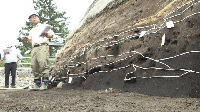 弘前城周辺に縄文時代の集落跡を示す「盛土遺構」　2400～2600年前の縄文時代晩期の盛土　弘前市の市街地での発見は初　青森県　|　青森のニュース│ATV NEWS│青森テレビ