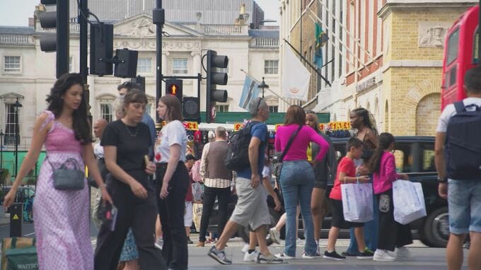 イギリス7月消費者物価6.8％上昇　1年5か月ぶり低水準|TBS NEWS DIG