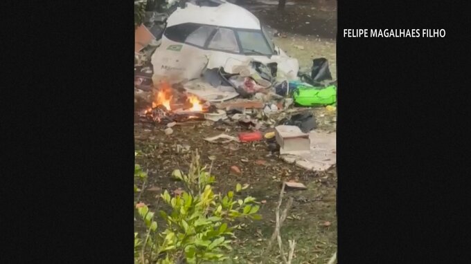 ブラジル・サンパウロ郊外で62人乗せた旅客機が墜落　全員死亡と現地メディア|TBS NEWS DIG