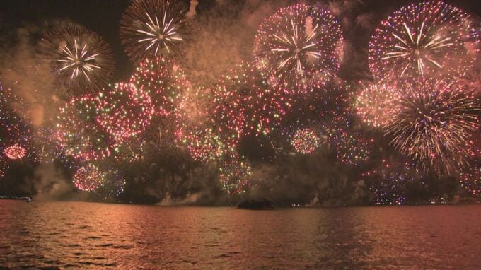 「人的被害が発生しなかったことは幸いだった」西日本最大級「松江水郷祭湖上花火大会」　花火を打ち上げる台船上で火災　けが人なし　島根県松江市|TBS NEWS DIG
