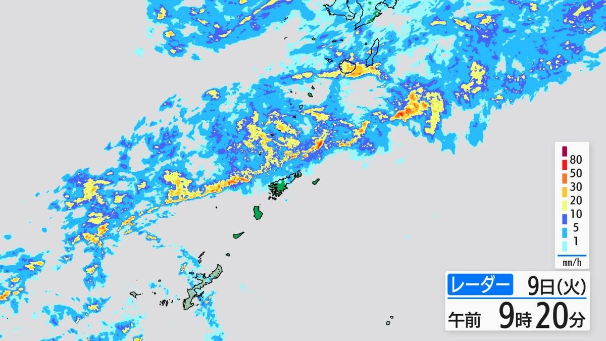 十島村に「レベル4土砂災害危険警報」小宝島34世帯60人に避難指示　奄美地方は10日夕方にかけ土砂災害に厳重警戒を　鹿児島