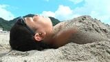 海の日 桜島を目の前に海水浴 熱中症警戒アラート発表 最高気温35度予想 環境省・気象庁「危険な暑さが予想」|TBS NEWS DIG