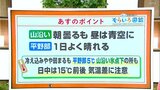 高知の天気 12日午前中は山沿いで雲るも午後は全域で晴れ 気温差に注意 東杜和気象予報士が解説 | 高知のニュース・天気|KUTV NEWS | KUTVテレビ高知