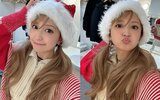 【矢口真里】　「テヘッ　何枚目が好きですか？」　サンタ帽姿の写真に反響　「クリスマスヴァージョン可愛い」|TBS NEWS DIG