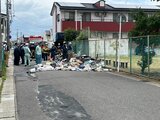 不燃ごみから出火か　郡山市でごみ収集車火災　けが人なし　福島　|　福島のニュース│TUF