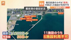 石川・能登の復旧、加速のカギは“港湾”　半数近くの施設が利用不可| TBS CROSS DIG with Bloomberg