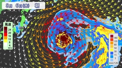 台風13号」が24時間以内に発生へ 8月上旬に接近する可能性も 「強い