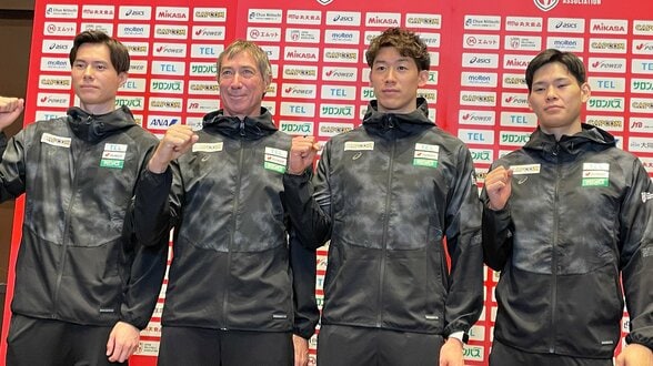代表復帰の西田有志「誰よりもストイックに、誰よりも貪欲に」2大会ぶりの表彰台へ男子日本代表が出発【ネーションズリーグ】|TBS NEWS DIG