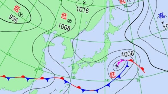 九州から北日本までの広い範囲　上空に氷点下15℃以下の寒気　東シナ海の前線は北上する見通し【雨と風のシミュレーション】　|　富山のニュース｜天気・防災｜チューリップテレビ