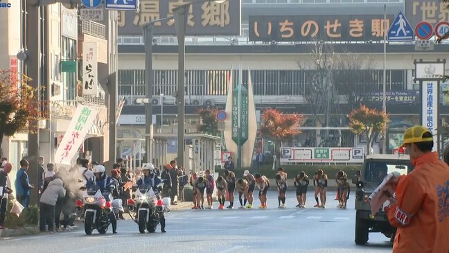 初冬の岩手路を35チームがたすきつなぐ　第83回一関・盛岡間駅伝競走大会　一般は奥州市Ａが2年ぶり2回目　高校は一関学院Ａが4年連続３３回目のＶ|TBS NEWS DIG