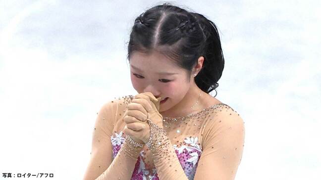 17歳中井亜美が初出場で銀メダル!世界女王アリサ・リウが金、坂本花織フリートップの演技で銅メダル【GPファイナル】|TBS NEWS DIG
