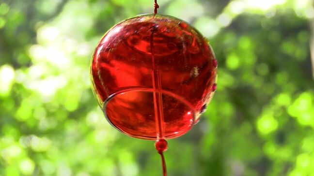 「チリンチリンと鳴って風情があっていい」津山市の横野滝に涼を運ぶ風鈴 二の滝周辺に70個【岡山】|TBS NEWS DIG