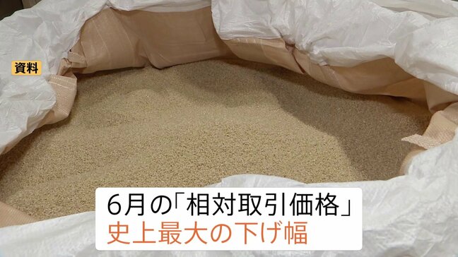 コメ平均価格が3週連続ダウン↓“5キロ3403円”に　業者間の取引価格も“史上最大の下げ幅”に　注目は備蓄米の「買戻し」時期|TBS NEWS DIG