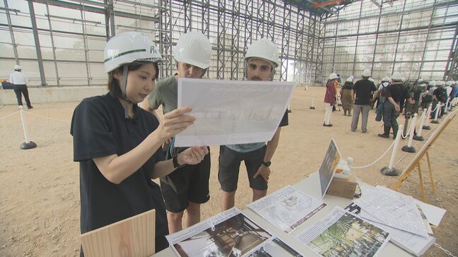 「こんな立派なものができるなんて誇らしい」　金沢城・二の丸御殿の復元見学会に市民続々　完成は2033年度|TBS NEWS DIG