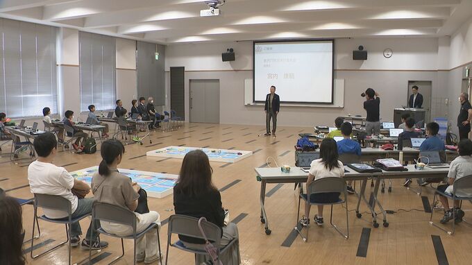 ロボットのプログラミングを小学生が部活形式で学習「金沢ロボ活」スタート　|　石川県のニュース｜MRO北陸放送