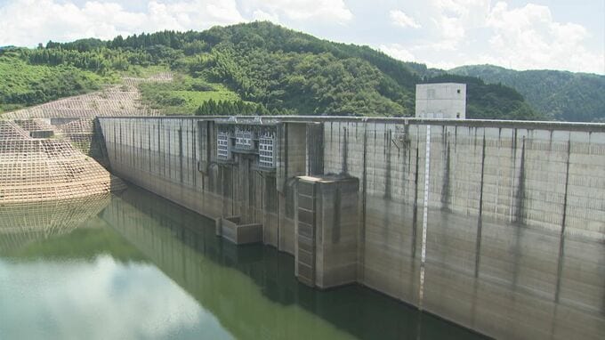 「ダムの流域ではほとんど雨がなくて貯水率としてはほとんど変わってない状況」 危険警報も…水不足解消ならず…尾原ダム　島根・雲南市|TBS NEWS DIG
