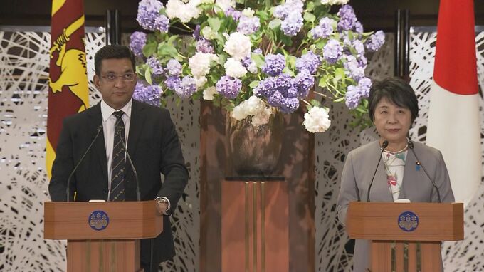 日スリランカ外相会談　スリランカ政府の債務再編に向けた取り組みを評価