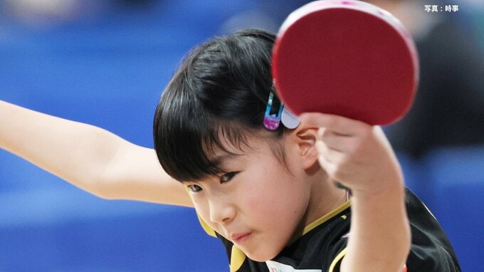 女子シングルス 小学4年生 松島美空がストレート勝ち、小学6年生 石田心美は高校生に大逆転勝利【卓球・全日本選手権】|TBS NEWS DIG