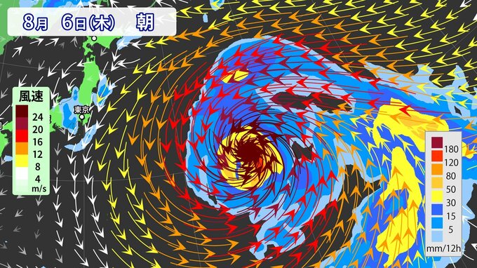 「台風13号」が24時間以内に発生へ　8月上旬に接近する可能性も　「強い」勢力に発達か　【8月6日（木）までの雨風シミュレーション】|TBS NEWS DIG