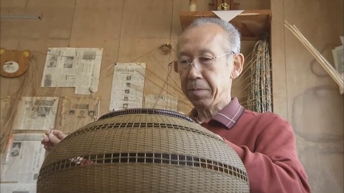 竹工芸の人間国宝・岐部笙芳さん「竹は自分を映す鏡」 たどり着いた境地とは　|　大分のニュース｜OBS NEWS｜大分放送