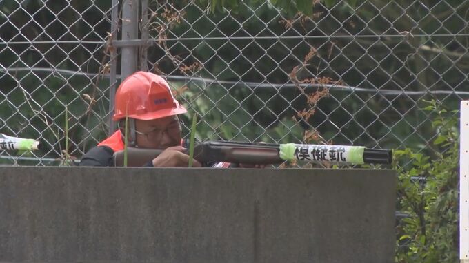 「出没が最近増えておりますので…」初の「緊急銃猟」訓練　ツキノワグマが目撃されたとの想定　必要な条件を確認　島根・浜田市|TBS NEWS DIG