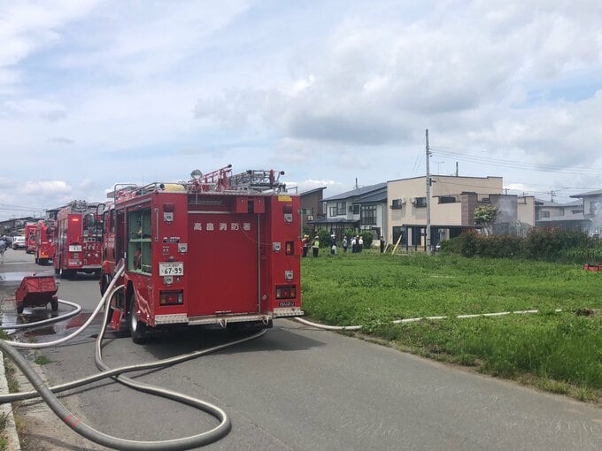 高畠町で住宅火災　1人がケガ　ドクターヘリが出動し対応（山形）|TBS NEWS DIG