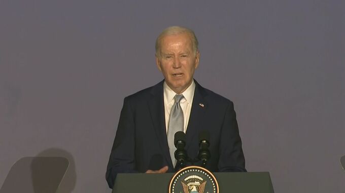 米バイデン大統領　ガザ停戦「予断許さない、最大の障害はハマス」