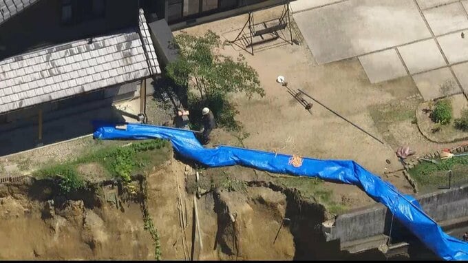 池の水抜きへ…のり面が崩落した『調整池』で水位が上昇　詰まった土砂などを取り除くため　滋賀・甲賀市　|　MBSニュース | 関西の最新ニュースを分かりやすく。