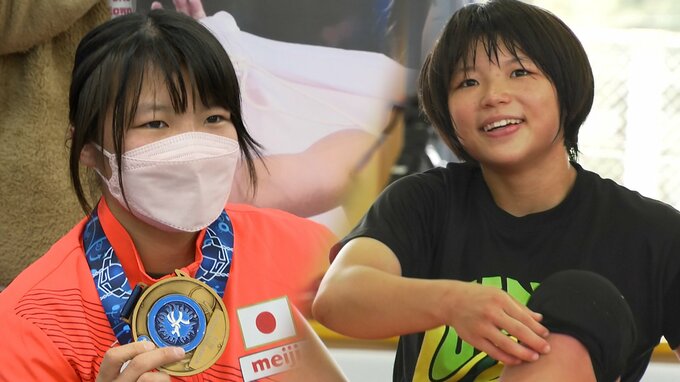 【速報】レスリング・櫻井つぐみ（高知・香南市出身）悲願のパリ五輪代表に決定！世界選手権女子57kg級で3位以上が確定！|TBS NEWS DIG