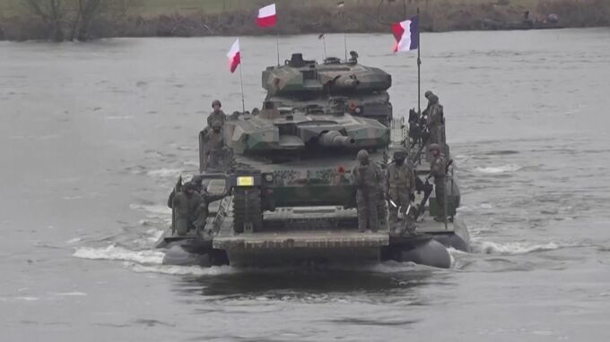NATO「冷戦後最大規模」の軍事演習を公開　ロシアをけん制する狙い