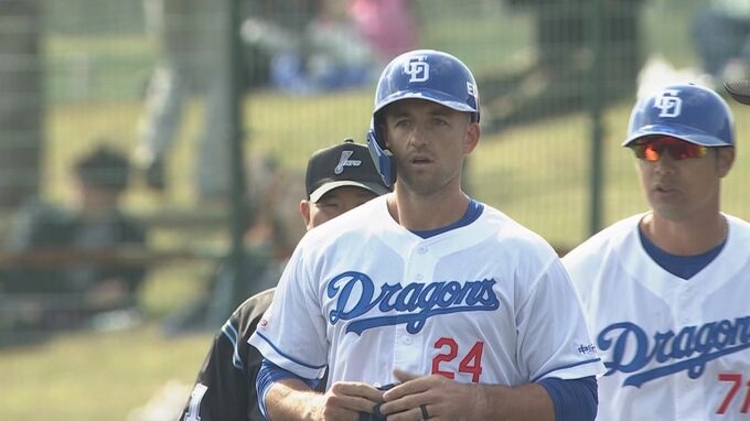 「守備も足もある」中日・ボスラー選手、オープン戦デビューで2安打の活躍|TBS NEWS DIG
